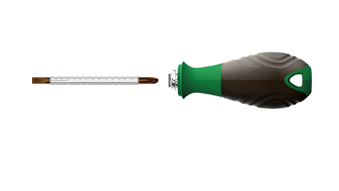 Stubby Retractable Combination Screwdriver