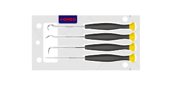 4PCS Mini Hook &Pick tool Set