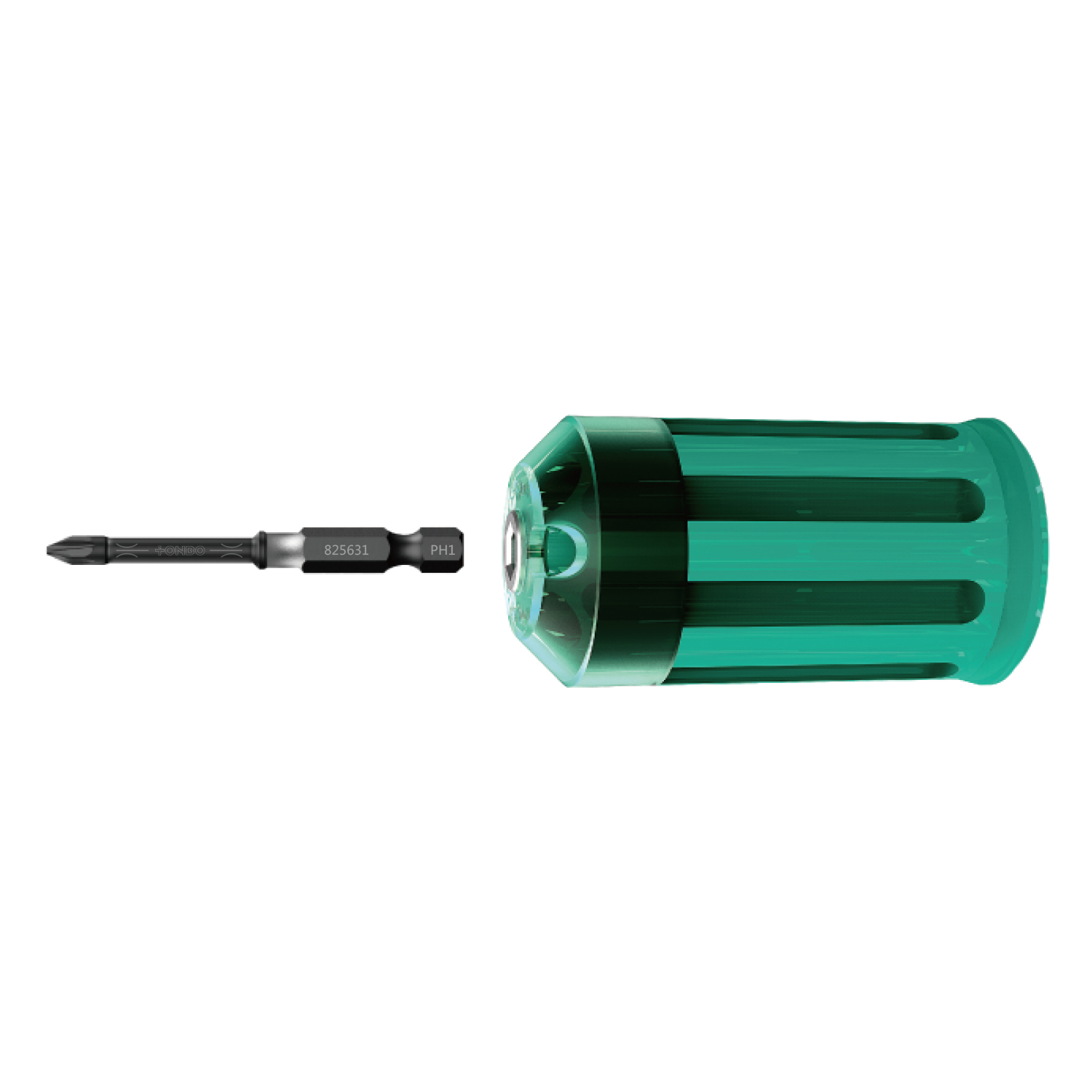 Single end screwdriver bits